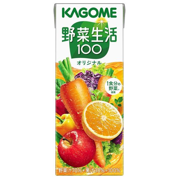 他サイト： 野菜生活100 オリジナル 200ml×24本 送料無料の商品画像