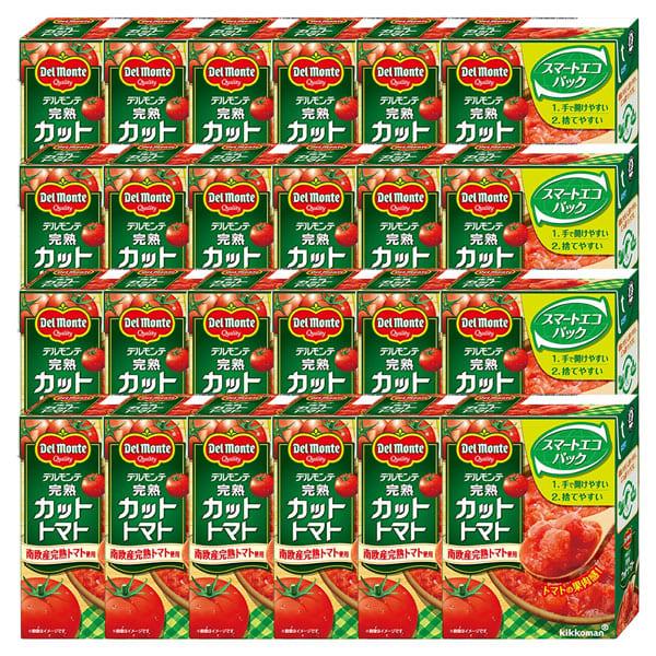 デルモンテ 完熟カットトマト 紙パック 388g 24個 トマト