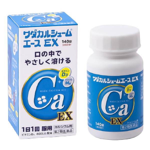 【第2類医薬品】ワダカルシュームエースEX 140錠