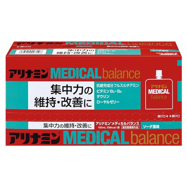 他サイト： アリナミン メディカルバランス ソーダ風味 100ml×6個入の商品画像