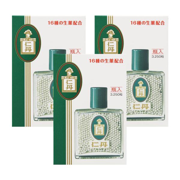 森下仁丹 仁丹 瓶入り 3250粒×3個セット メール便送料無料 : くすりの