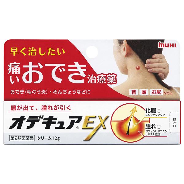 他サイト： 【第2類医薬品】オデキュアEX 12g メール便送料無料の商品画像