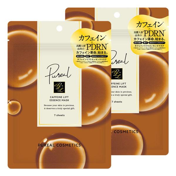 ピュレア カフェインリフトエッセンスマスク 7枚入 シートマスク
