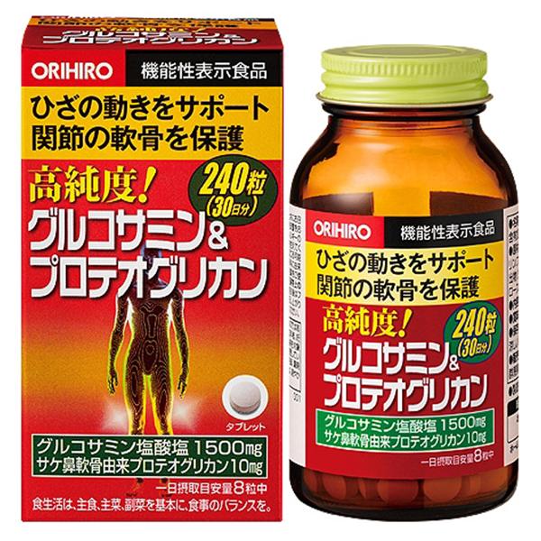 グルコサミン塩酸塩、サケ鼻軟骨由来プロテオグリカンの2種類を配合した機能性表示食品 グルコサミン塩酸塩には「ひざの動きをサポートする機能」、サケ鼻軟骨由来プロテオグリカンには「関節の軟骨を保護する機能」が報告されており、ダブル素材でひざ関節...