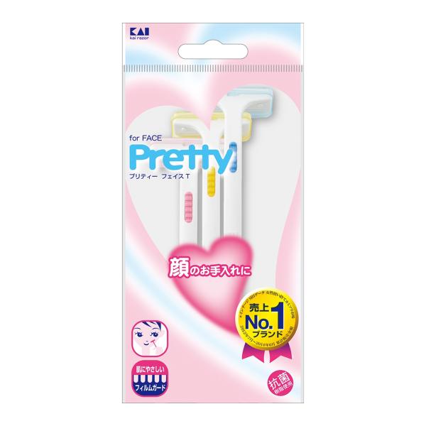 ●顔やボディのムダ毛そり用のカミソリです。