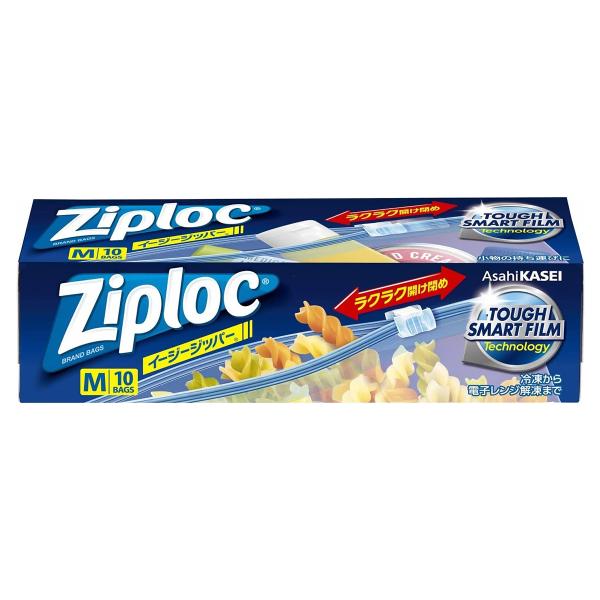Ziploc/冷凍保存袋/スライド式ジッパーだから開け閉め簡単！