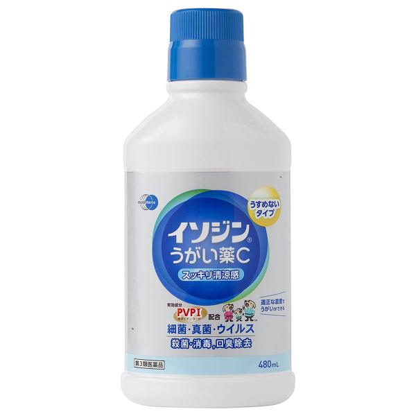 シオノギヘルスケア 【第3類医薬品】 イソジン うがい薬C 480mL