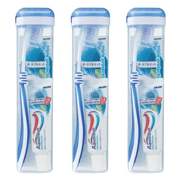 特徴 弾力ネックがダメージ圧をコントロール  ●旅行に最適なトラベルセット！ ●ハミガキ「ニューアクアフレッシュ3c」 3つのストライプで3つの効果！！ MAG(グリチルリチン酸モノアンモニウム)配合で歯周病予防、口臭予防！(クリスタルスペ...