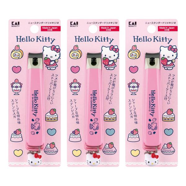 貝印 ハローキティ ニュースタンダードツメキリ M 1個 爪切り