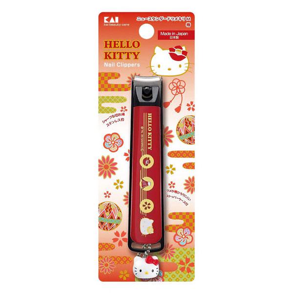 貝印 ハローキティ 和風ニュースタンダード M 椿 1個 KK2534