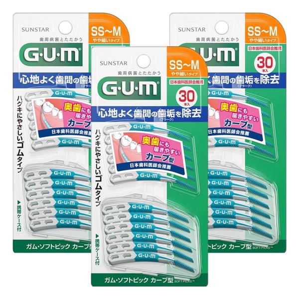 特徴 ●ハブラシだけでは落としきれない歯周プラークをしっかり除去します。 ●奥歯にも届きやすいカーブ型ハンドル。 ●やわらかい使い心地のゴムタイプの歯間ブラシです。  規格 柄(本体部)・・・ポリプロピレン 柄(ラバー部)・・・SBC、ポリ...