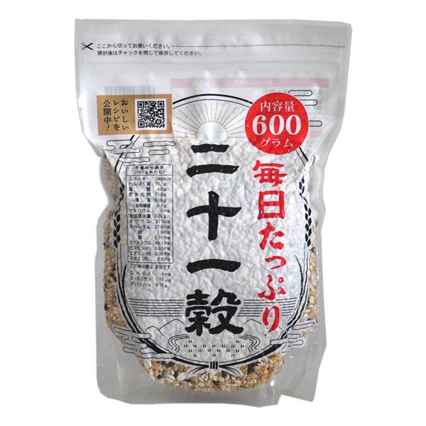 種商 毎日たっぷり二十一穀 600g 雑穀米