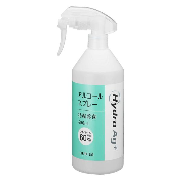 他サイト： 富士フイルム HydroAg+ アルコールスプレー(アルコール60%)480mLの商品画像