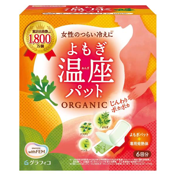 よもぎ蒸し/ナプキン型の温熱パット/フェムケア温活