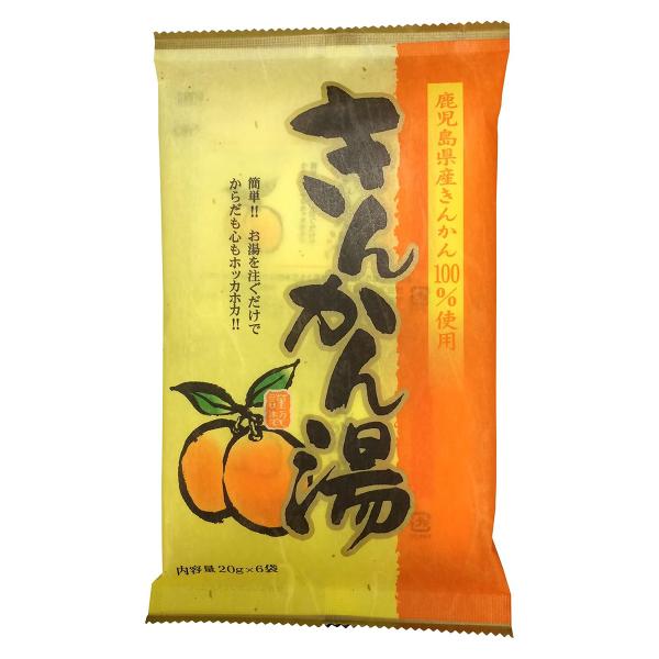 今岡製菓 きんかん湯 20g×6袋 きんかんをまるごと使用