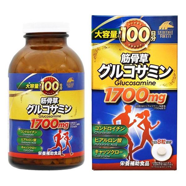 筋骨草グルコサミン 1700mg 800粒 サプリメント 栄養補助食品