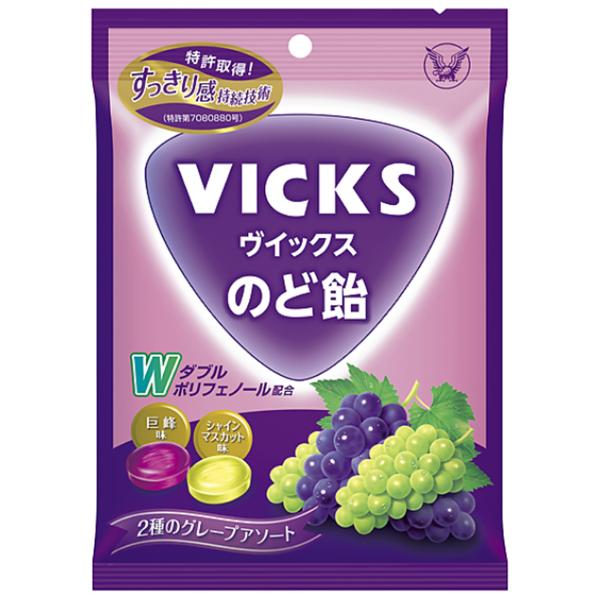 大正製薬/ヴイックス/のど飴/のどすっきり リフレッシュ！