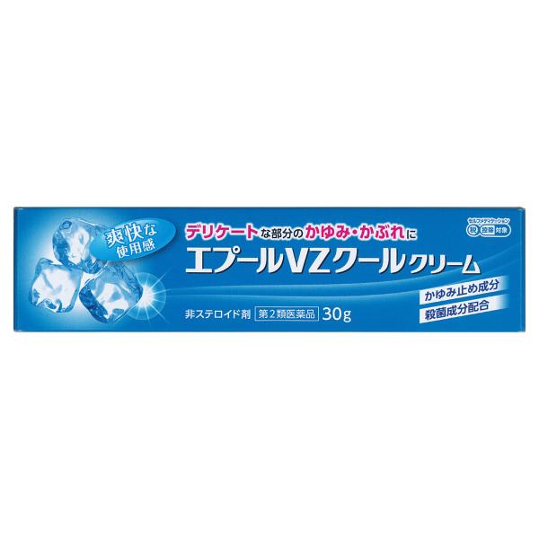 第2類医薬品】エプールVZクールクリーム 30g 鎮痒消炎薬 メール便送料