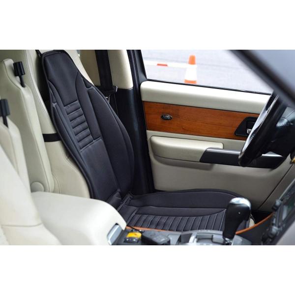 Sojoy ホットカーシート 12v車用 過流過圧保護 ヒータークッション Hi Med Lo 3段階 45分間タイミング 運転席 助手席 Www Wearefromdust Org