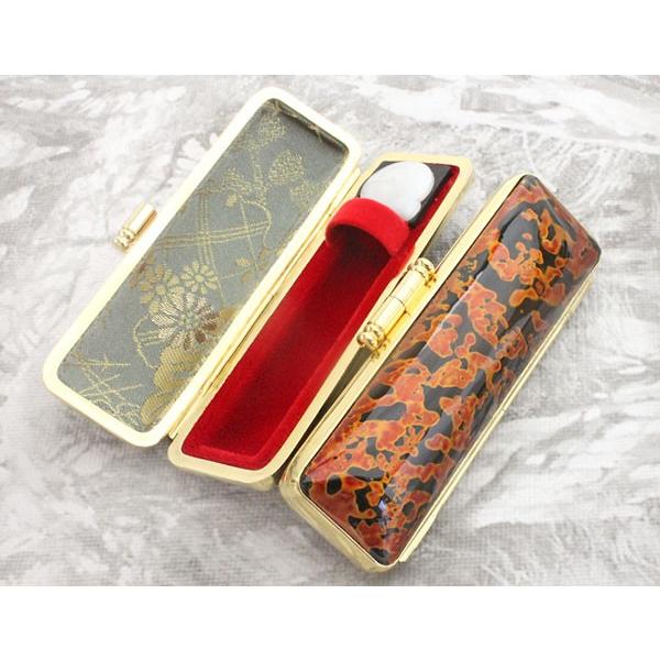 印鑑ケース はんこケース うるし塗り ケース 光琳 金虫 16 5mm 18mm用 おしゃれ 朱肉付き 16 5ミリ 18ミリ 便利工房なかやま 通販 Yahoo ショッピング