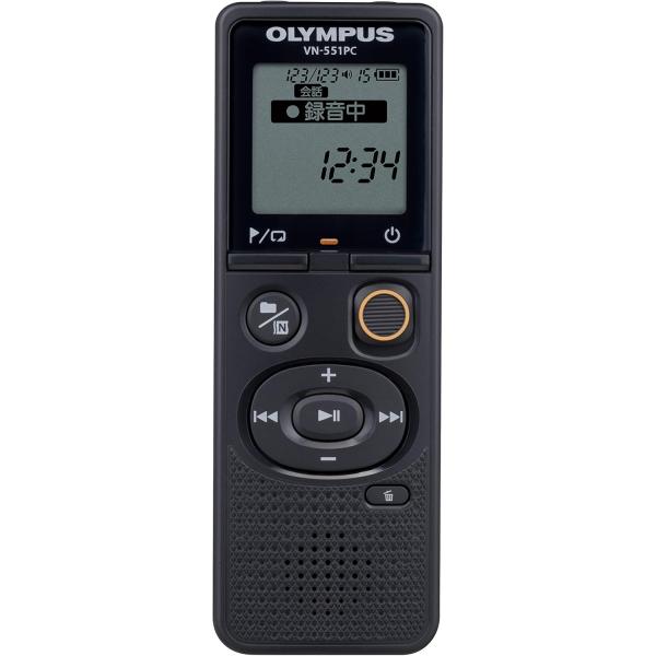 他サイト： OM SYSTEM VN-551PC BLK オリンパス USB micro b Voice Trek 録音 OLYMPUS ブラックの商品画像