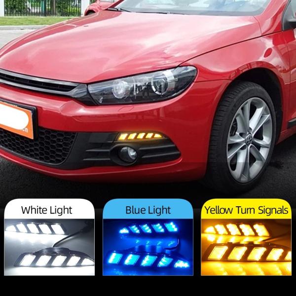 未使用品　フォルクスワーゲン シロッコ LEDデイライト　ウィンカー 送料無料 フォルクスワーゲン シロッコ 2011-2015 用 led デイタイム 外装