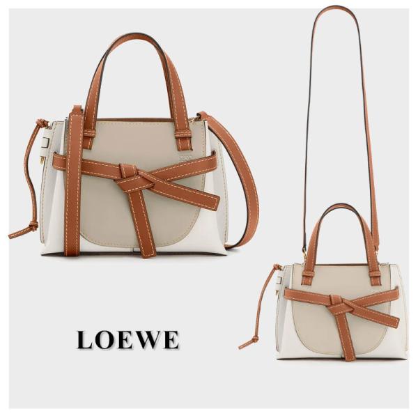 LOEWE ロエベ Gate mini ゲート トップ ハンドル バッグ ミニ A650Z99X02 ショルダー / ハンド バッグ 2way