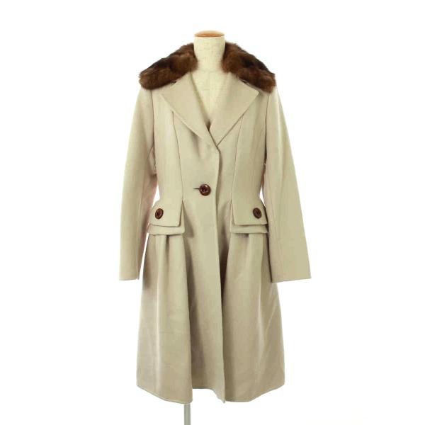 FOXEY BOUTIQUE フォクシーブティック コート カシミヤダブルフェイス