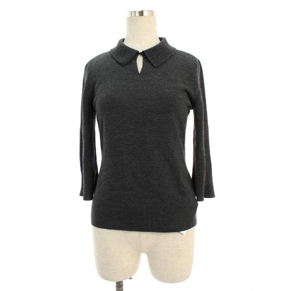 フォクシーブティック ニット セーター 36565 Ruffle Collar Knit Top