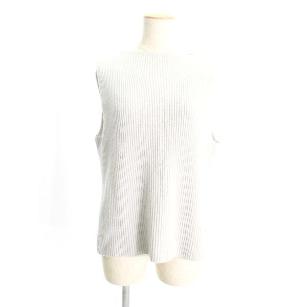 極美品✨7万 フォクシー カシミヤブレンド ノースリーブニット Souffle