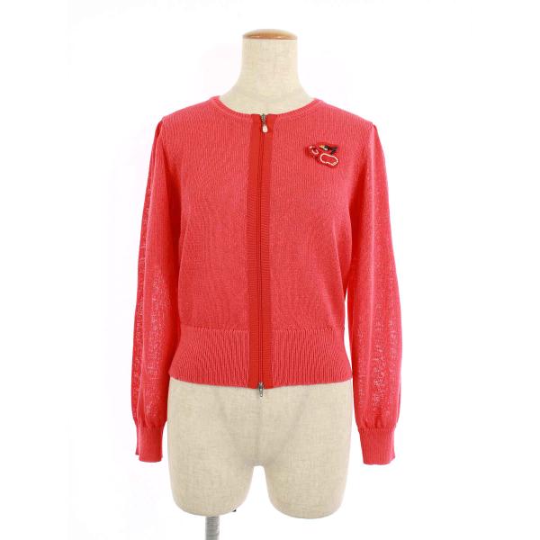 M'S GRACY（エムズグレイシー） カーディガン ニット パールジップ