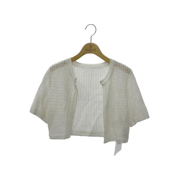 フォクシー FOXEY ALDILA アルディラ カーディガン ボレロ 半袖40 フォクシーブティック カーディガン Cardigan ALDILA アルディラ 半袖