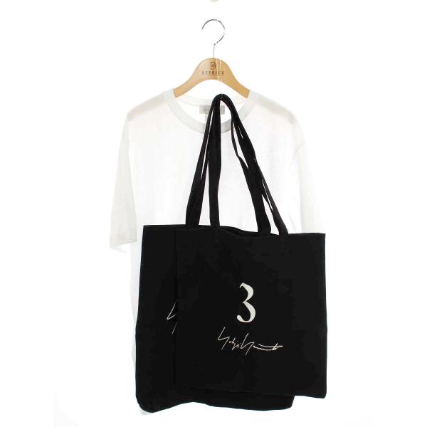 ヨウジヤマモト Tシャツ カットソー 3 PACK T-shirt トートバッグ付き