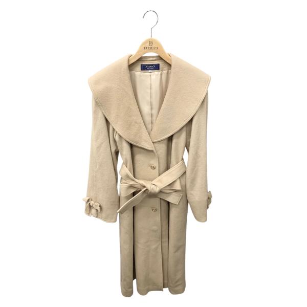 エムズグレイシー ビックカラーエレガント 319620 コート 40 ベージュ