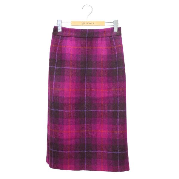 マッキントッシュフィロソフィー H5S06-814-25 スカート 38 パープル