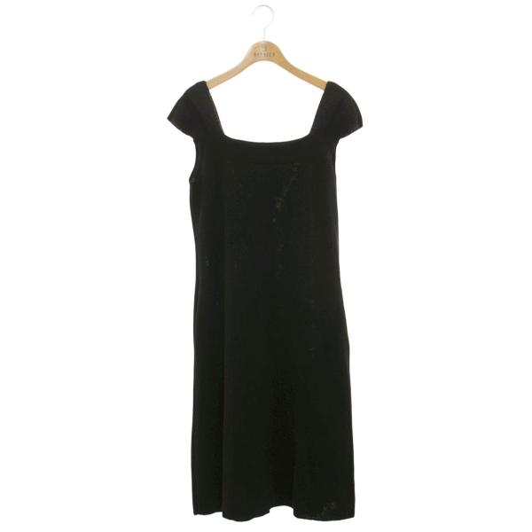 フォクシーブティック Dress Linen Chic 37698 ワンピース 40 ブラック