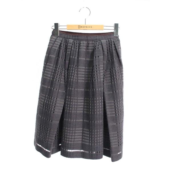 スカート foxy 38 フォクシーブティック Skirt 39328 38 ベージュ フレア スカート
