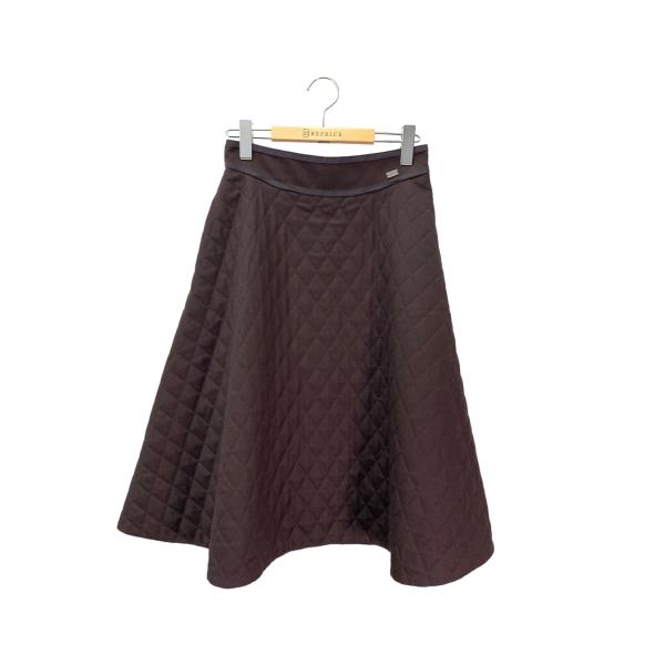 【未使用級✨】FOXEY クロスリリィ キルティング スカート 43043 フォクシーブティック Skirt Cross Lilly 43043 スカート 40