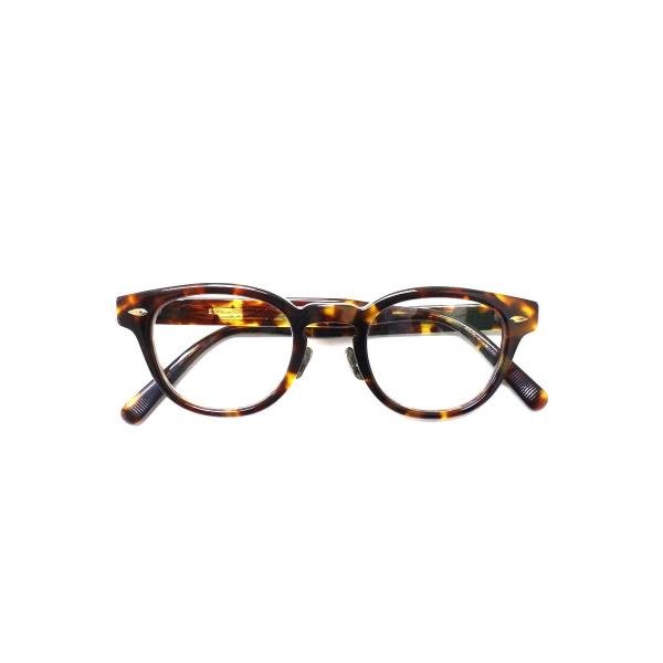 アイヴァン Webb(45)TORTOISE メガネ ブラウン セルフレーム フルリム  