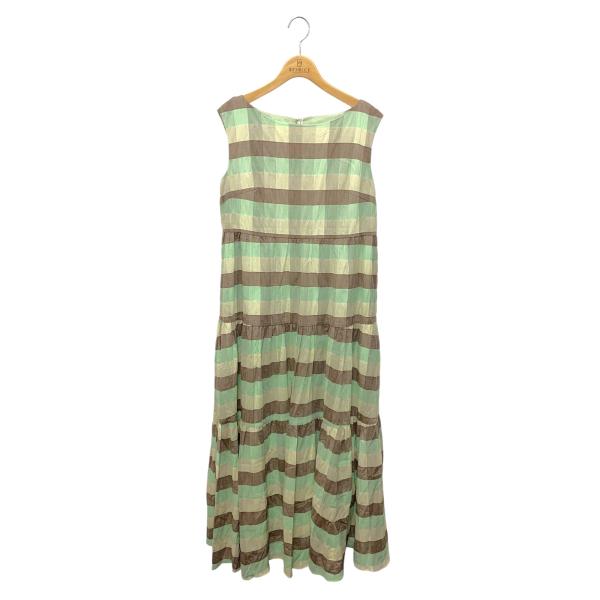 トッカ OPTICAL CUBE DRESS OPTOGM0910 ワンピース 6 グリーン