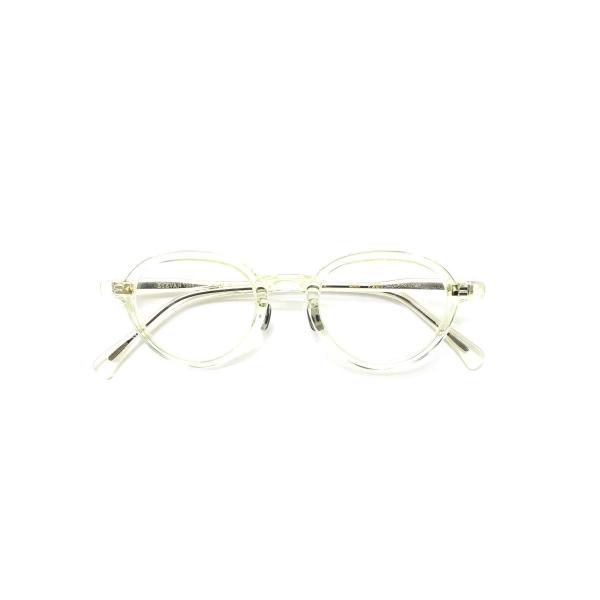 アイヴァン7285 366 メガネ 307 クリアイエロー ウェリントン  