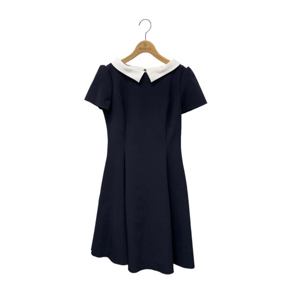 フォクシー　半袖ワンピース　38 ネイビー FOXEY - ご専用☆新作完売☆FOXEY☆半袖ワンピースDress☆限定色