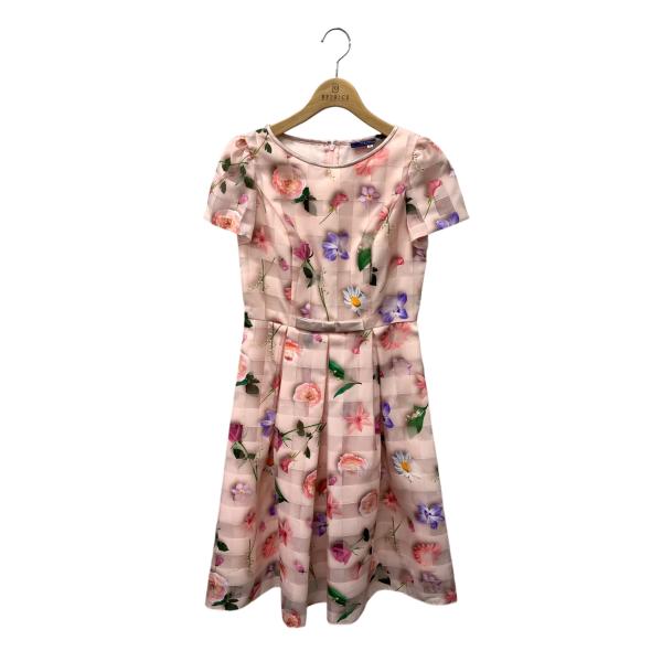 エムズグレイシー Organdy Flower Dress 911111 ワンピース 36