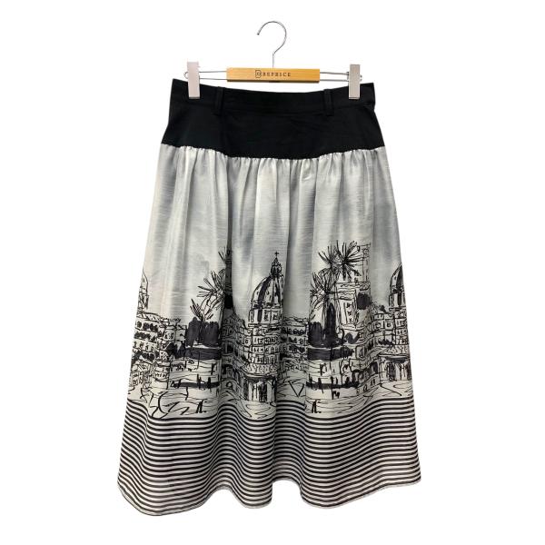 エムズグレイシー SPRING Collection 517105 スカート 40 ホワイト