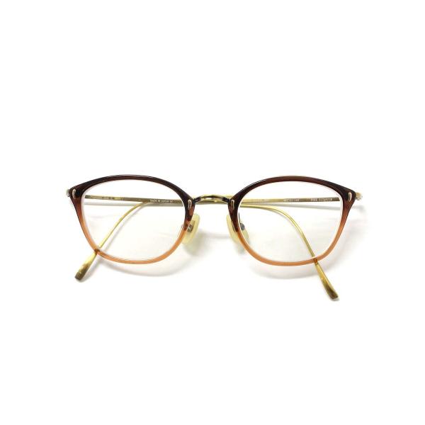 金子眼鏡 KV-72L メガネ ブラウン メタルバックリム ITETIB6BOJOY
