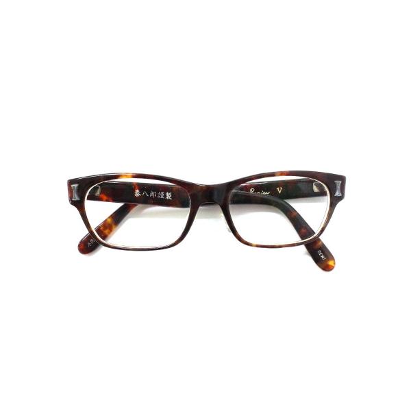 金子眼鏡 泰八郎謹製 メガネ ブラウン デミ べっ甲柄 ITFNEI0LB4MM