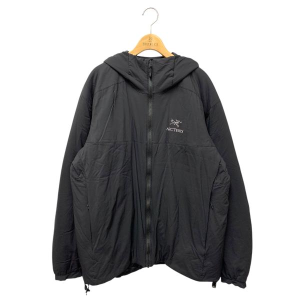 早い者勝ち。ARC'TERYX フード付きダウンジャケット Lブラック アークテリクス 14648-113292 ダウンジャケット XL ブラック フード