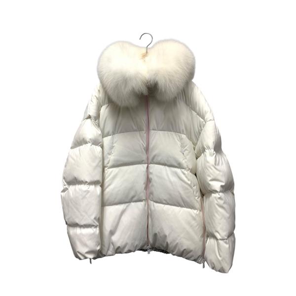 タトラス LTLA20A4179 ダウンジャケット 04 ホワイト フォックスファー