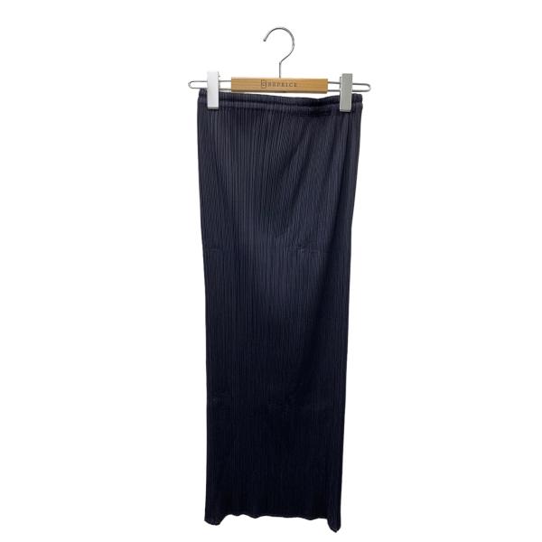 プリーツプリーズイッセイミヤケ PP05-JG001 スカート 1 ネイビー