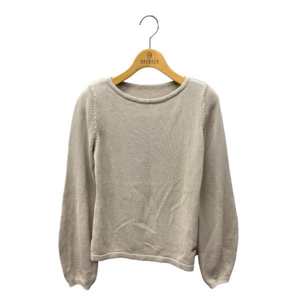 フォクシー　ニットトップ フォクシーブティック Knit Tops 38569 38 ベージュ ニットトップス